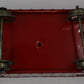 Lionel 117-3 Red Repainted Tinplate Caboose Shell with Trucks
