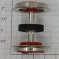 Lionel 85131-503 0-6-0 Steam Locomotive Red Geared Rear Wheelset