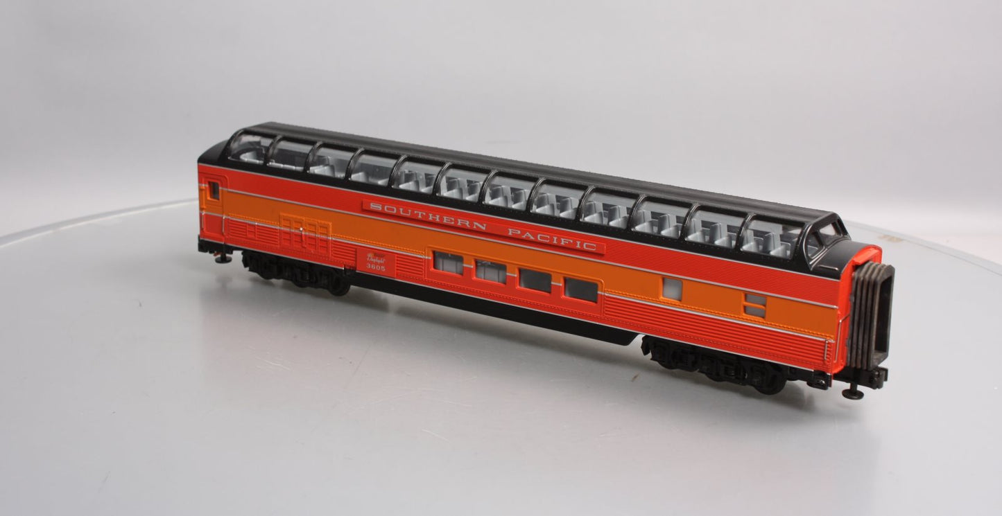 MTH 20-6717 O Southern Pacific Daylight 70' ABS Full Length Vista Dome #3605 LN/Box