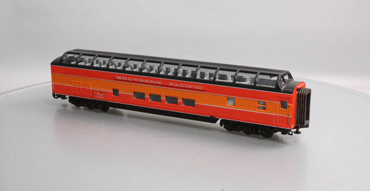 MTH 20-6717 O Southern Pacific Daylight 70' ABS Full Length Vista Dome #3605 LN/Box