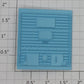Lionel 39217-14 5-Panel Light Blue Boxcar Door
