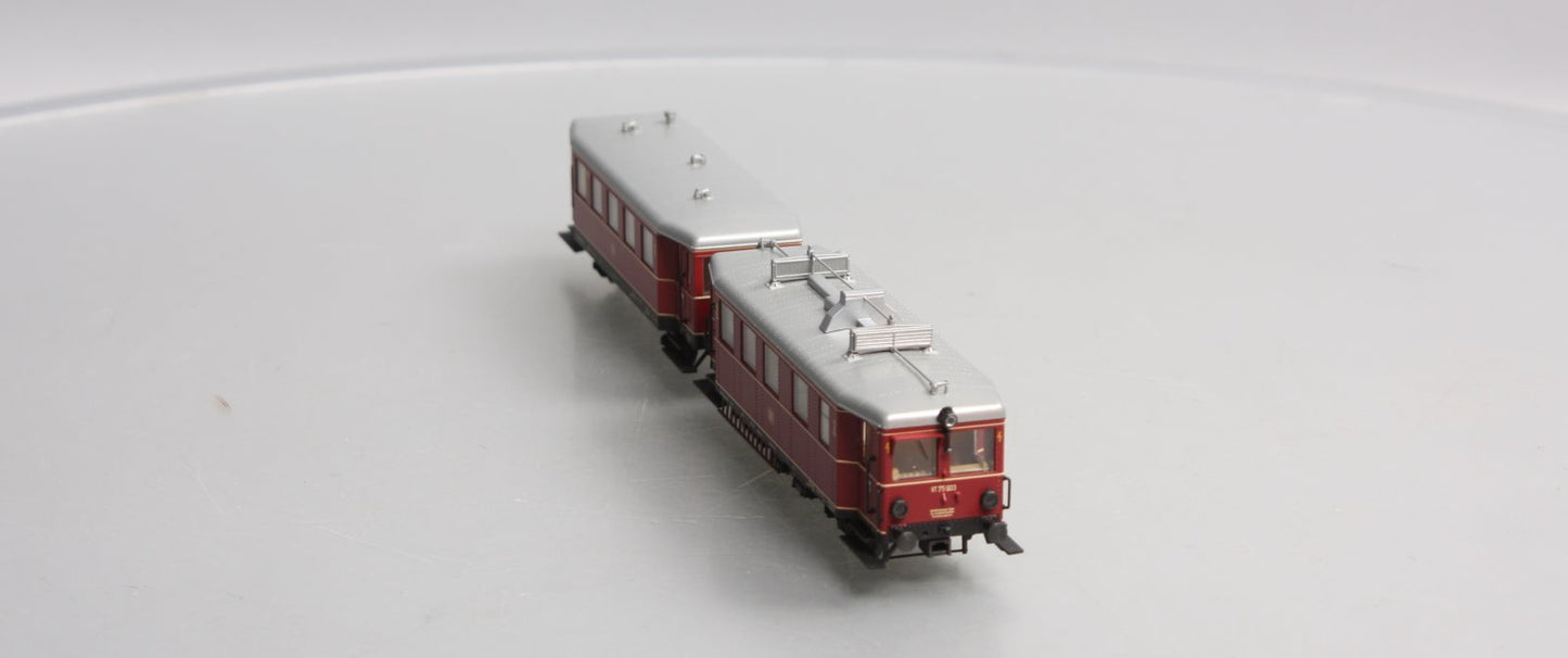Marklin 37706 HO German Federal Railroad DB Class VT 75.9 Diesel Railcar