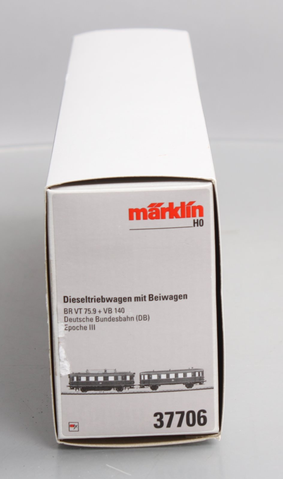 Marklin 37706 HO German Federal Railroad DB Class VT 75.9 Diesel Railcar