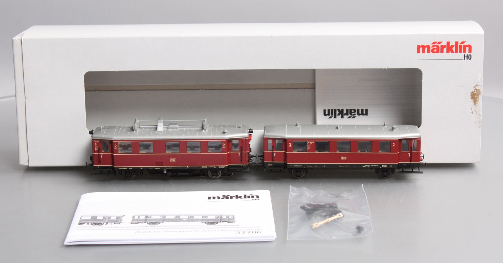 Marklin 37706 HO German Federal Railroad DB Class VT 75.9 Diesel Railcar
