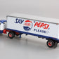 First Gear 19-1357 1:34 Scale 1960 B-61 Mack Pepsi Tractor and Trailer LN/Box