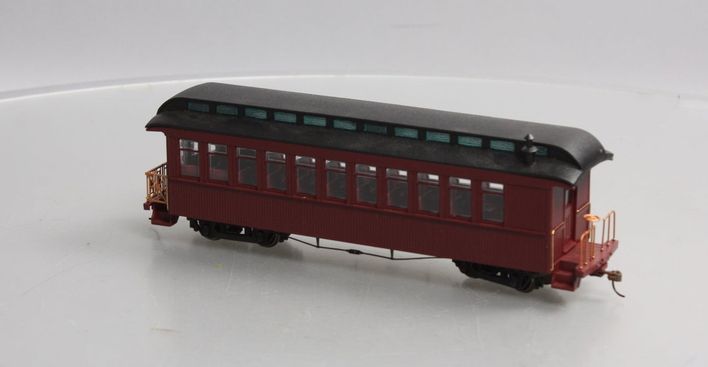Bachmann 26298 On30 Painted & Unlettered Observation Car with Lighted Interior