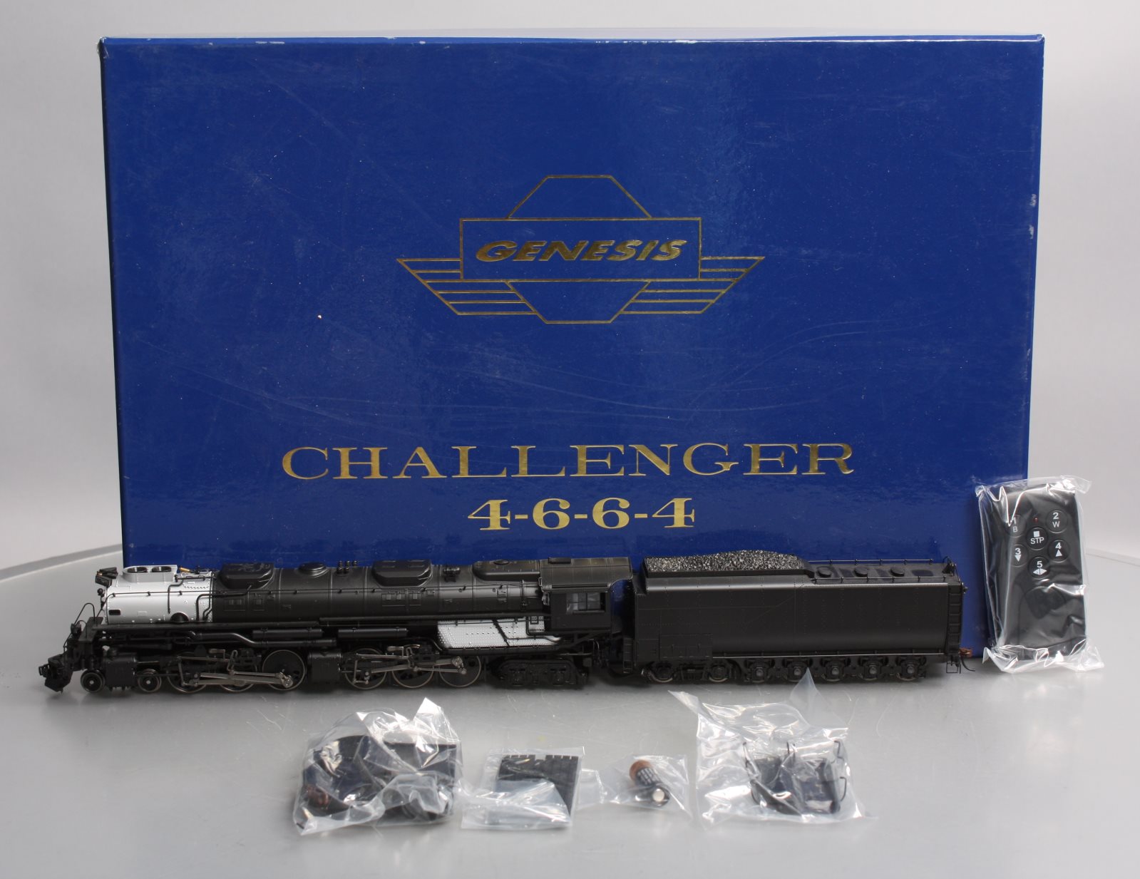 Athearn G9121 HO Unlettered Early 4-6-6-4 with DCC & Sound