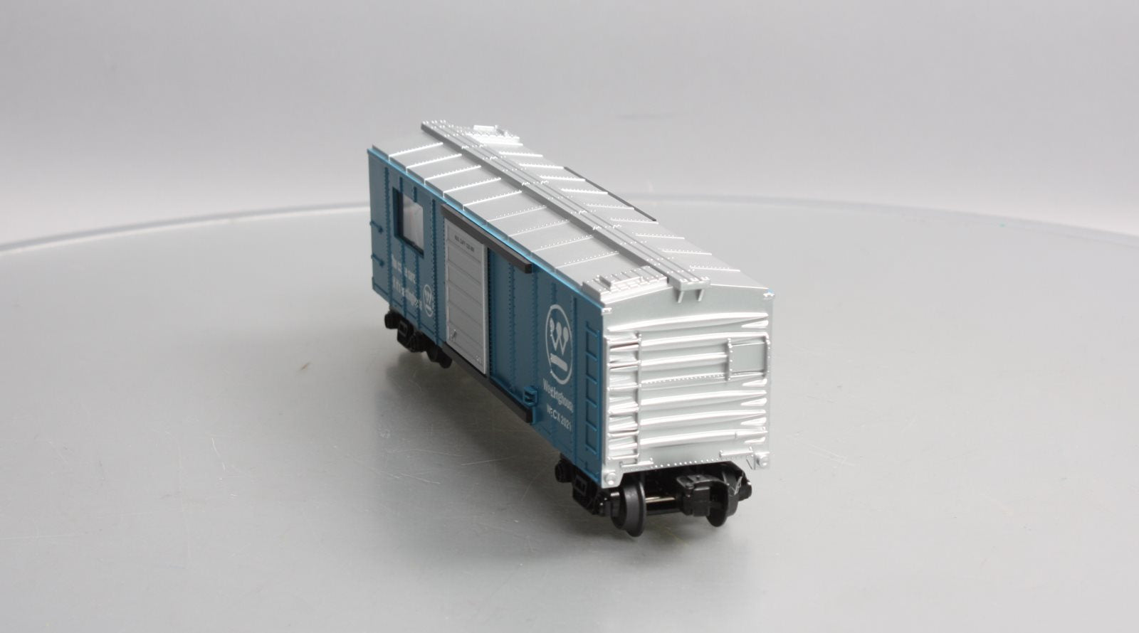 MTH 30-71062 O Westinghouse RailKing Boxcar with Volt Meter #2021