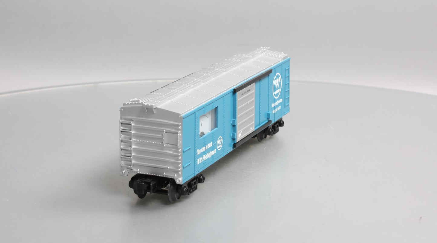 MTH 30-71062 O Westinghouse RailKing Boxcar with Volt Meter #2021