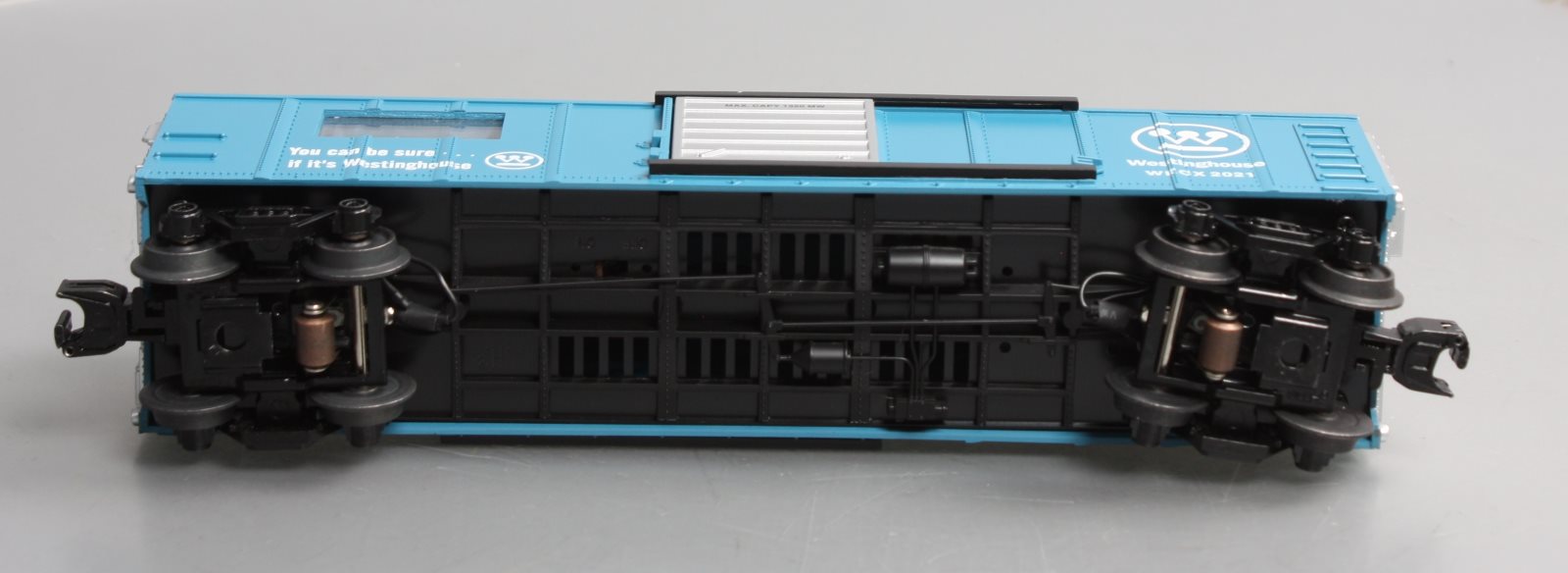 MTH 30-71062 O Westinghouse RailKing Boxcar with Volt Meter #2021
