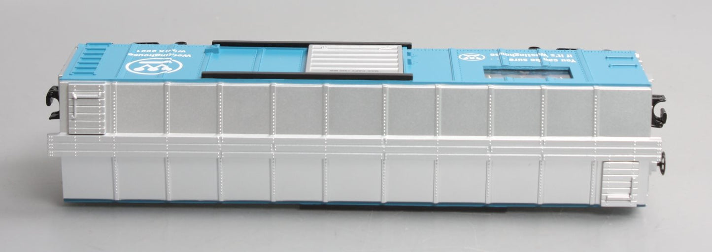 MTH 30-71062 O Westinghouse RailKing Boxcar with Volt Meter #2021