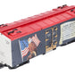 USA Trains R16487 G Pledge of Allegiance U.S. Refrigerator Cars (Dark Blue/Red)