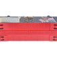USA Trains R16487 G Pledge of Allegiance U.S. Refrigerator Cars (Dark Blue/Red)