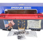 USA Trains R16487 G Pledge of Allegiance U.S. Refrigerator Cars (Dark Blue/Red)