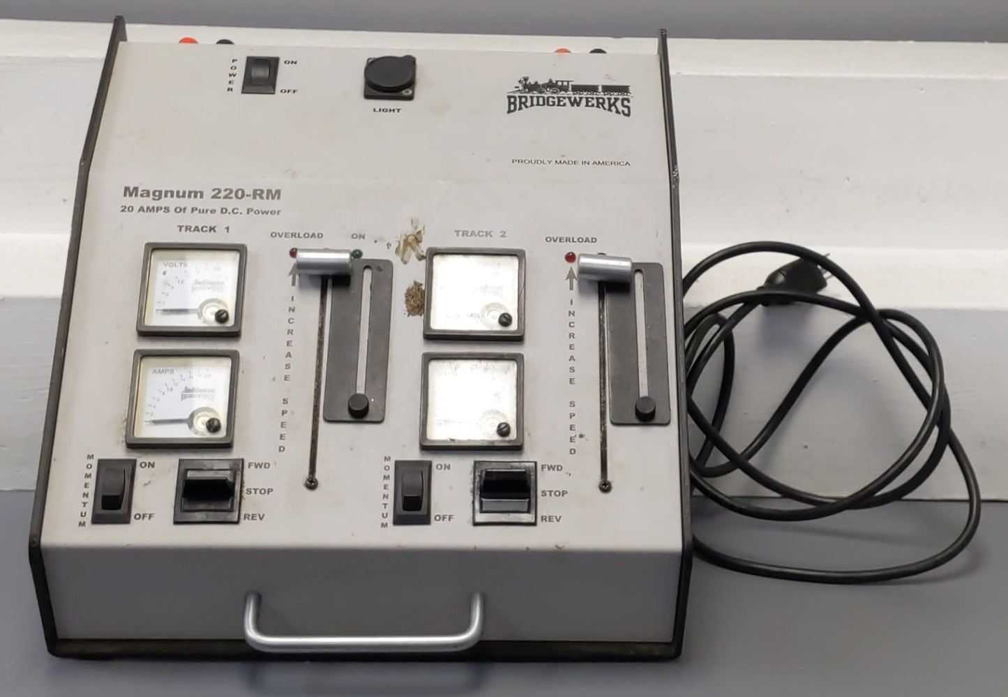 Bridgewerks 220-RM 20 Amp DC Magnum Manual Power Pack Controller