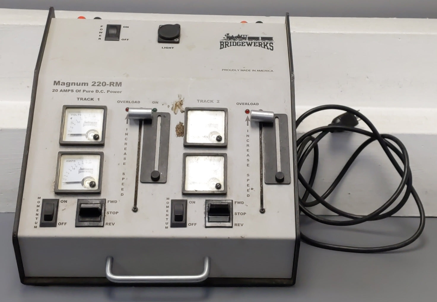 Bridgewerks 220-RM 20 Amp DC Magnum Manual Power Pack Controller