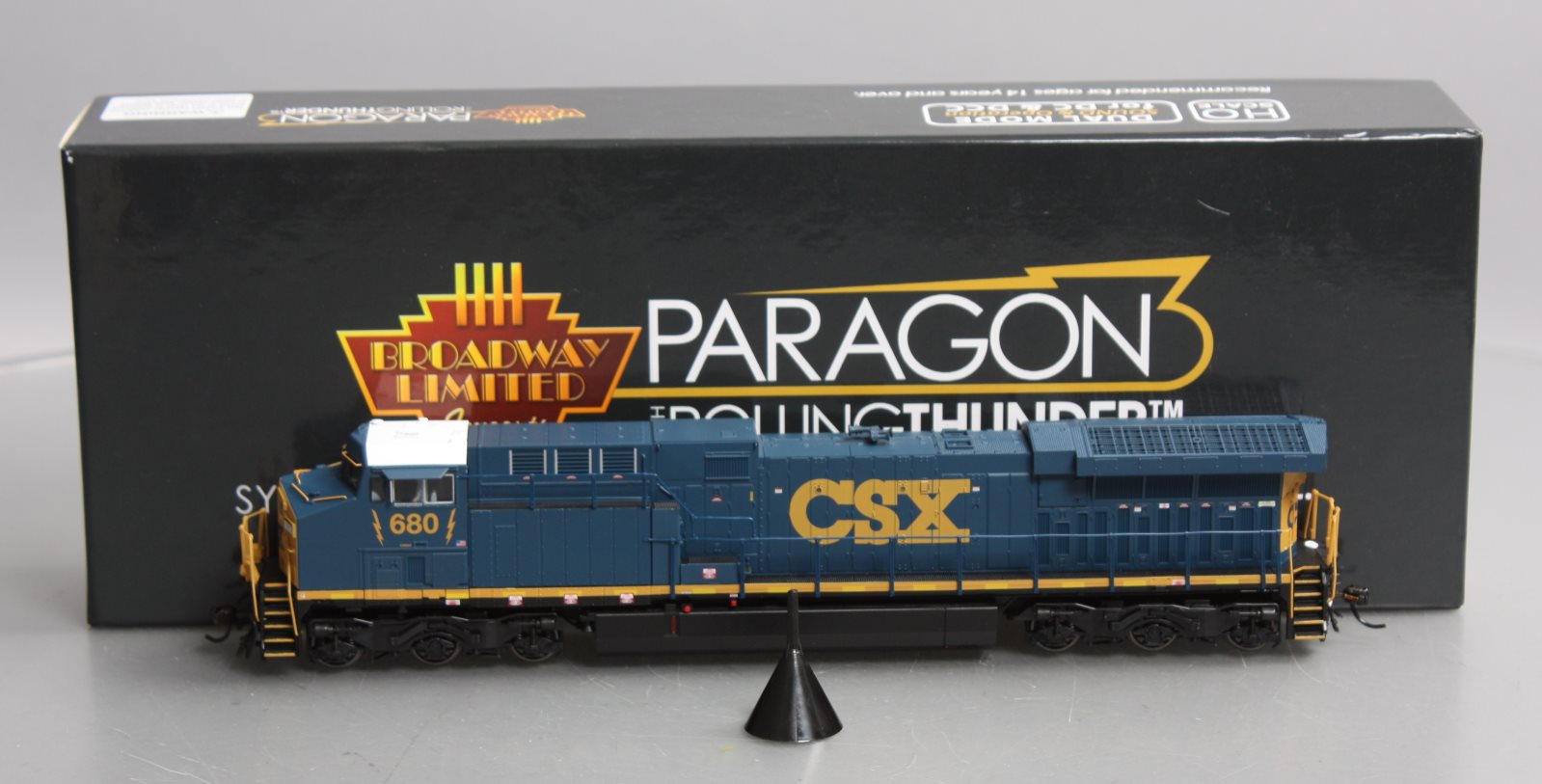 Broadway Limited 5687 HO CSX GE AC6000 with Dark Paint Scheme & Sound #680