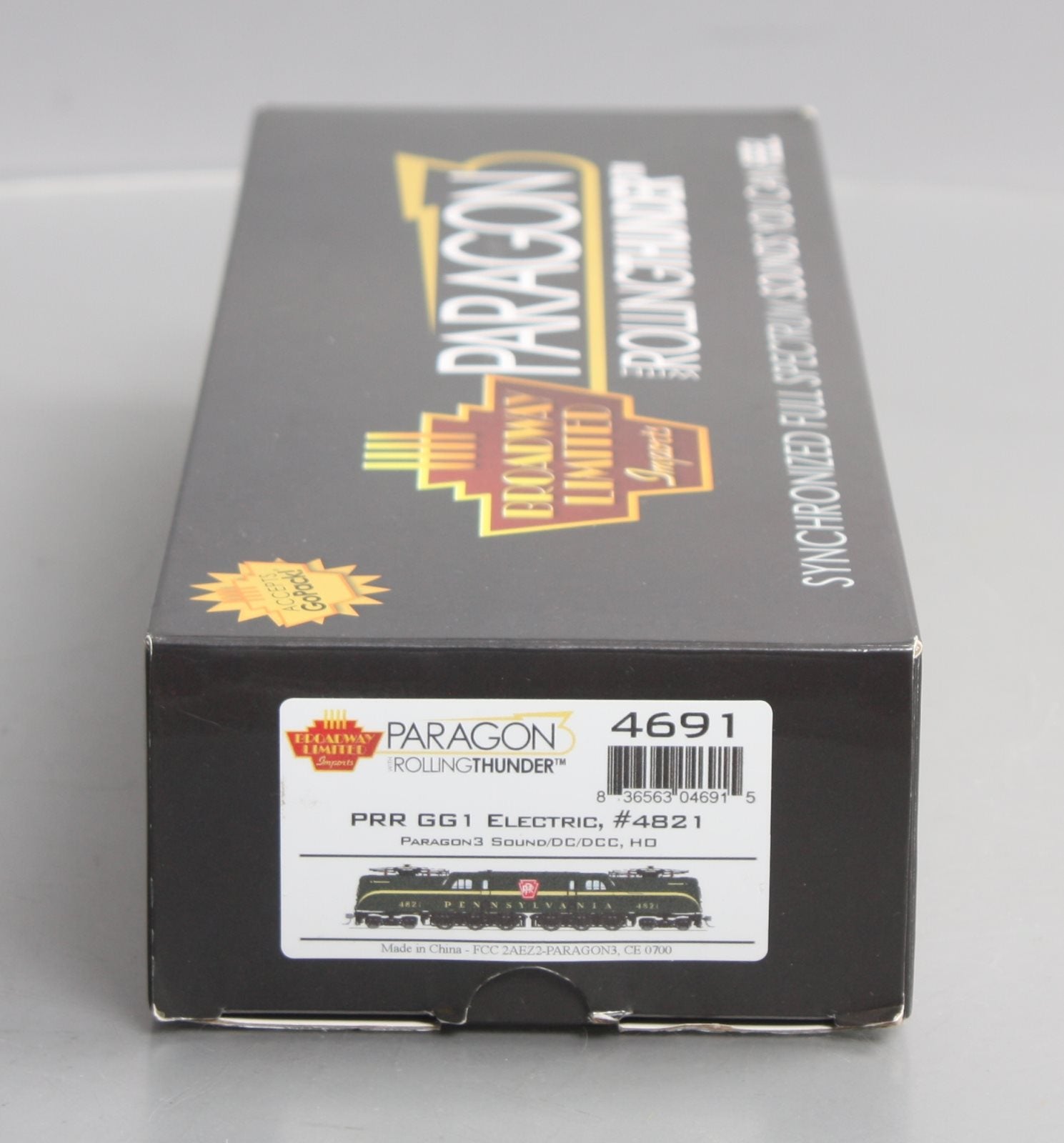Broadway Limited 4691 HO Pennsylvania GG-1 Electric Locomotive Sound/DCC #4821