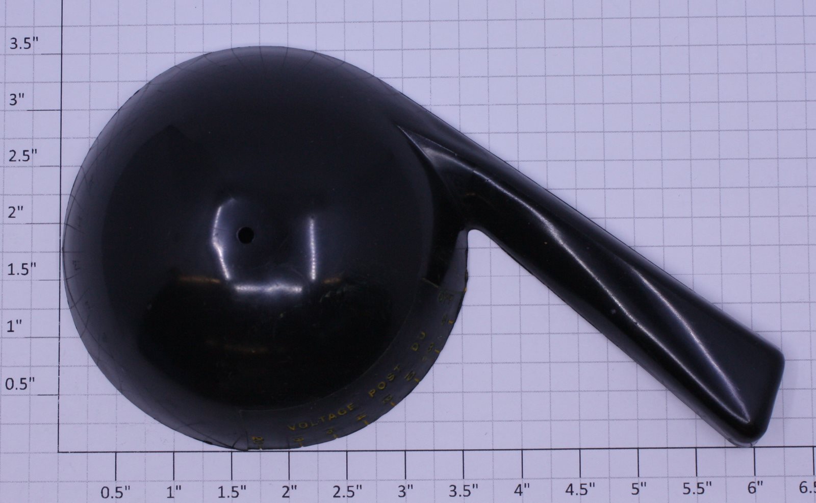 Lionel ZW-99 Left Hand Outer Control Handle with Yellow Lettering