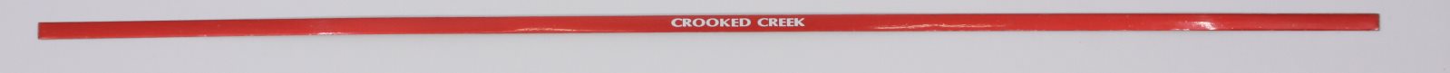 Lionel 2564-11 RH Santa Fe Crooked Creek Aluminum Car Adhesive Strip