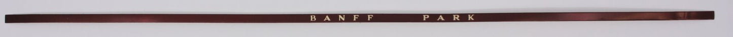 Lionel 2551-12 LH Canadian Pacific Banff Park Aluminum Car Adhesive Strip