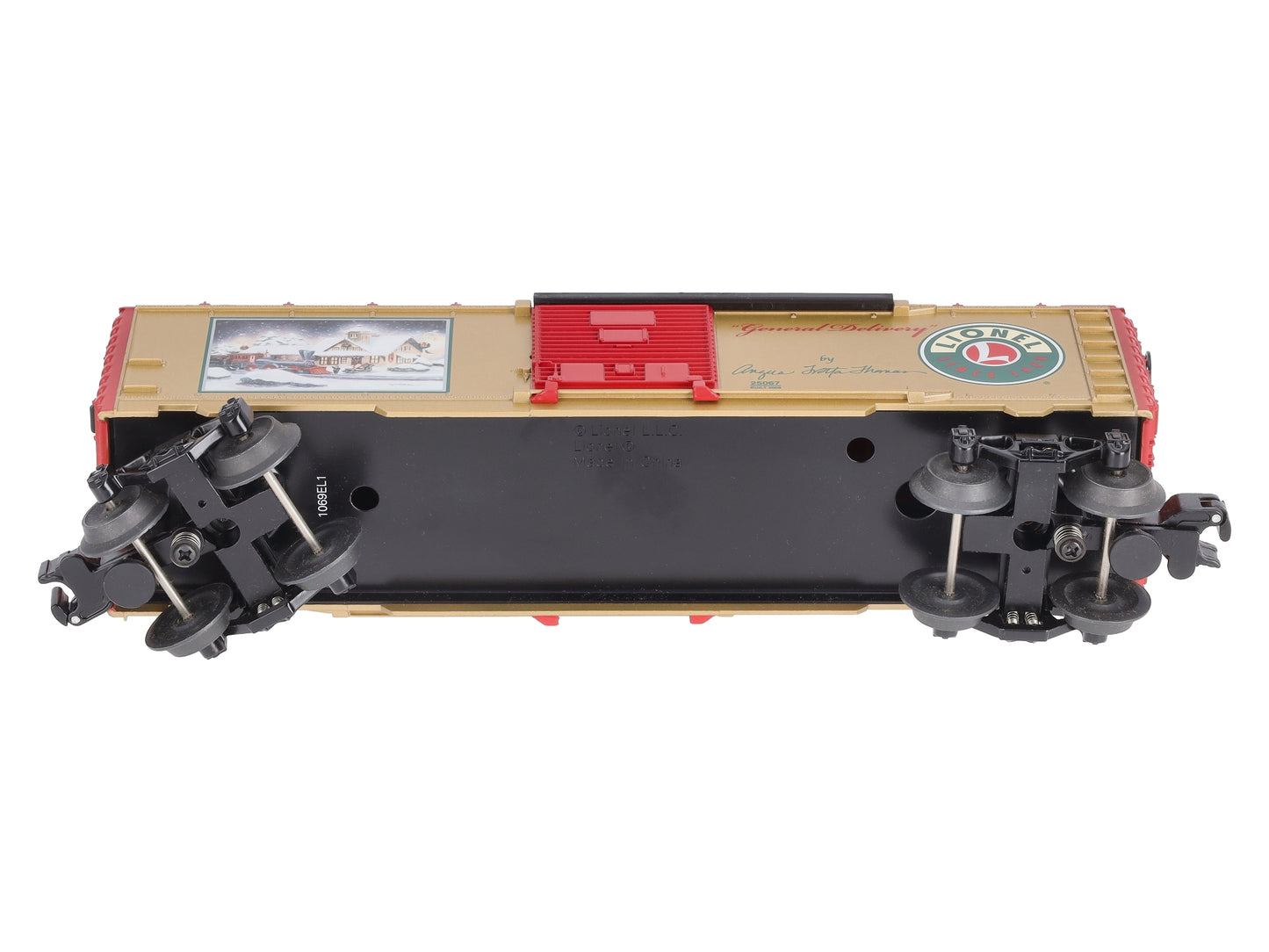 Lionel 6-25067 O Gauge Angela Trotta Thomas 2009 Boxcar (Autographed) LN/Box