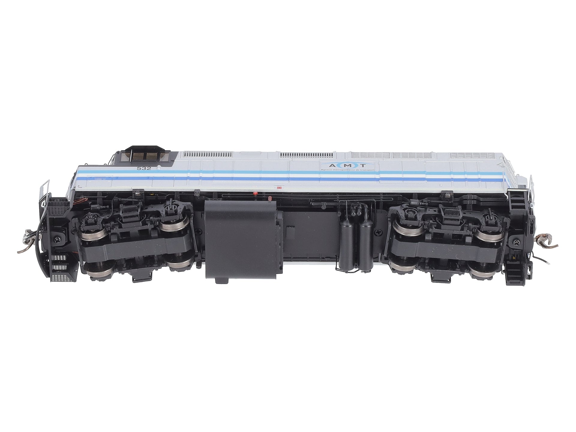 Rapido Trains 019524 HO AMT 3 Stripe F59PH Diesel Locomotive with DCC/Sound #532