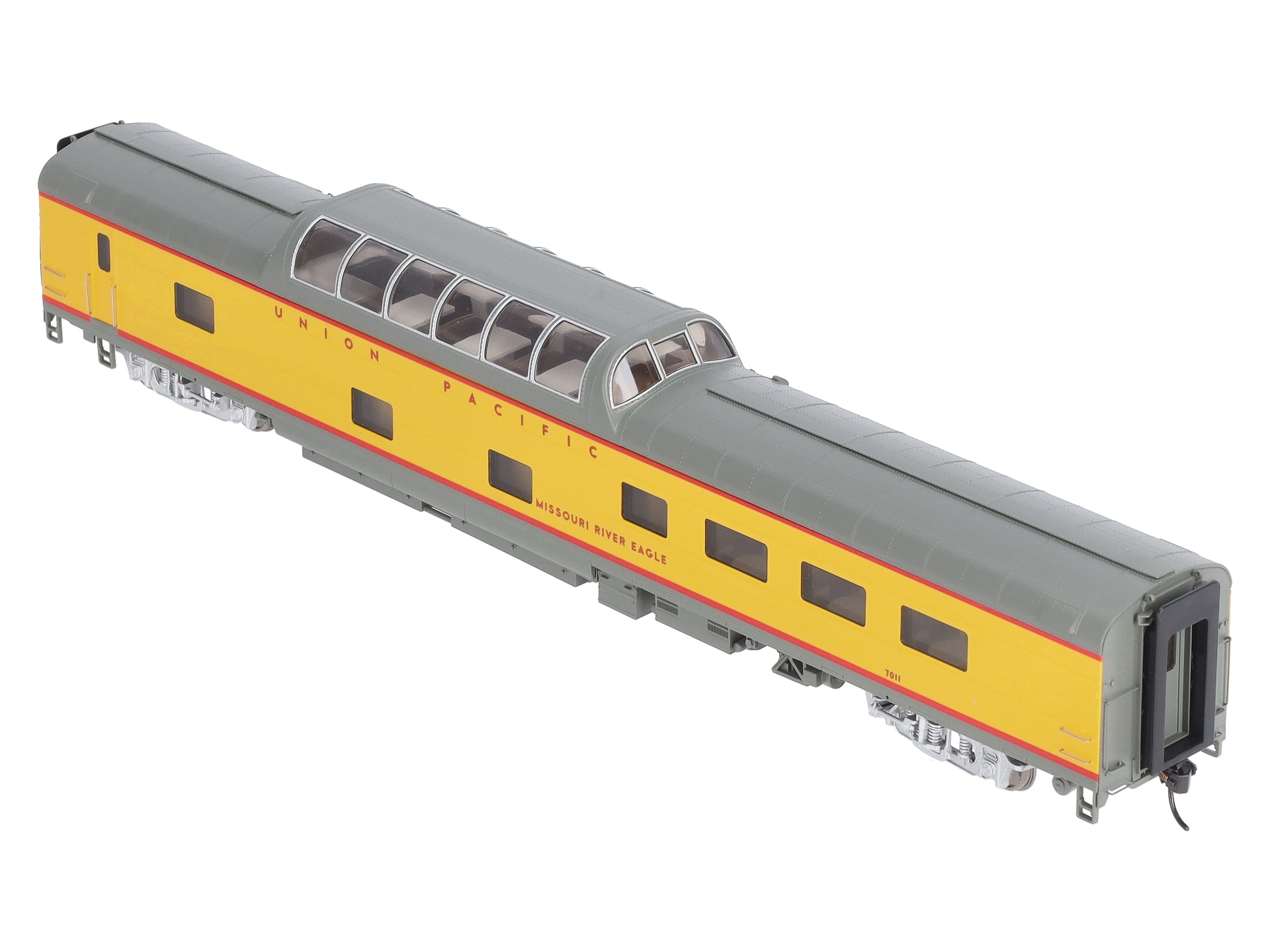 Walthers 920-18655 HO UP Missouri River Eagle 85' ACF Dome Lighted Diner LN/Box