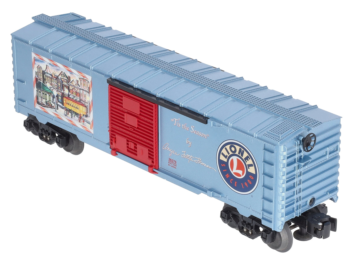 Lionel 6-36276 O Gauge Angela Trotta Thomas Tis the Season Boxcar (Autographed) LN/Box