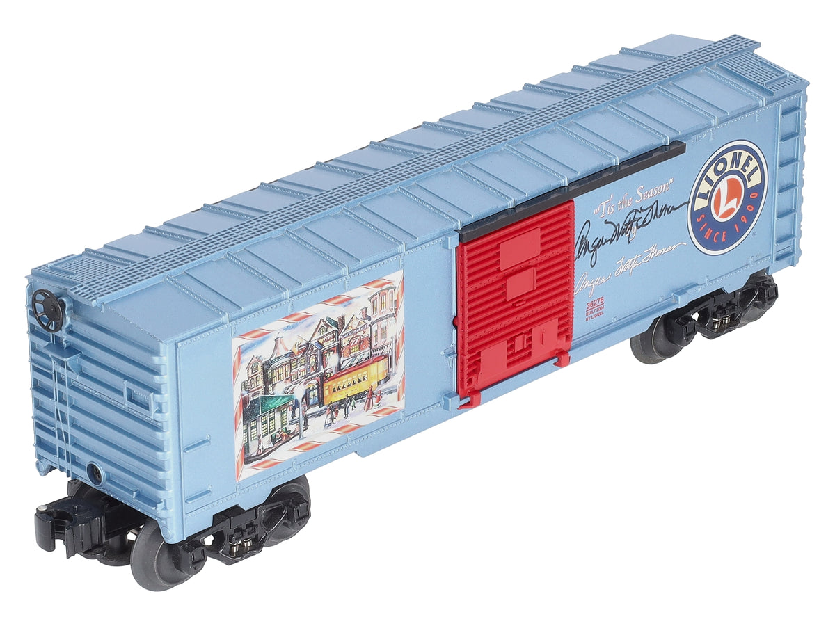 Lionel 6-36276 O Gauge Angela Trotta Thomas Tis the Season Boxcar (Autographed) LN/Box