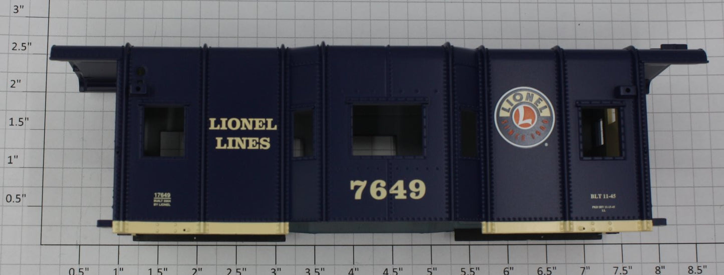 Lionel 17649-5 #7649 Lionel Lines I-12 Caboose Shell