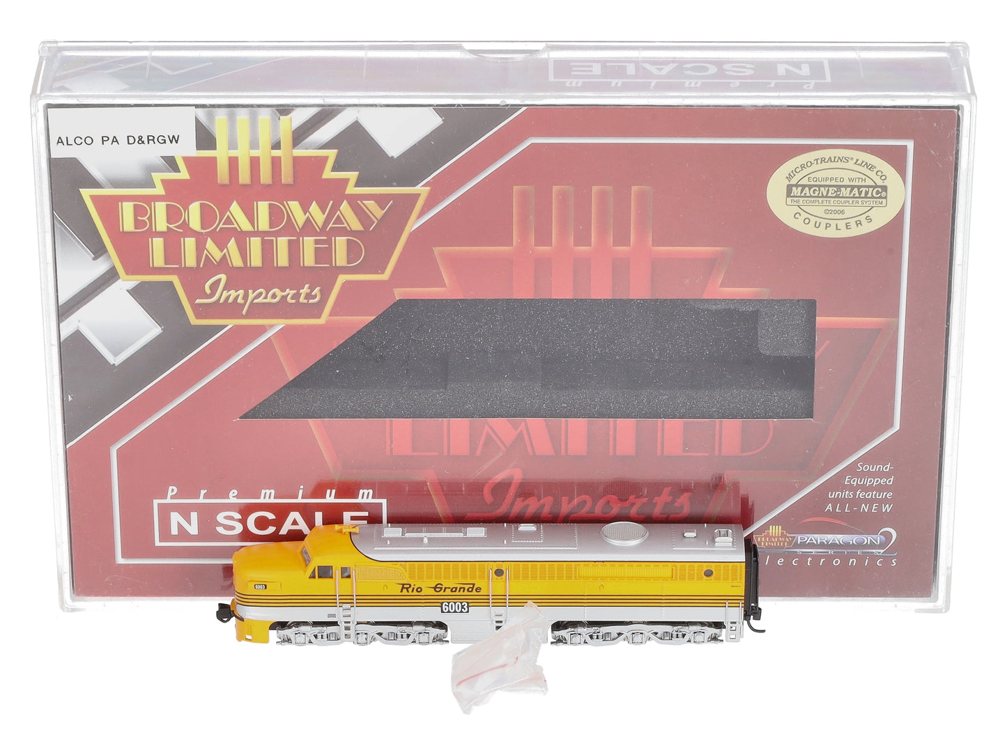 Broadway Limited 3089 N Denver & Rio Grande Western Alco PA1 #6003