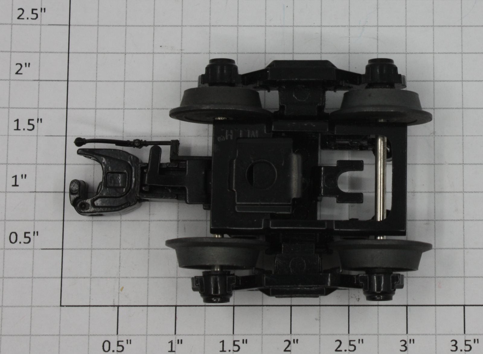 MTH 30-89004 Die-Cast Roller Bearing Freight Truck with Articulated Coupler