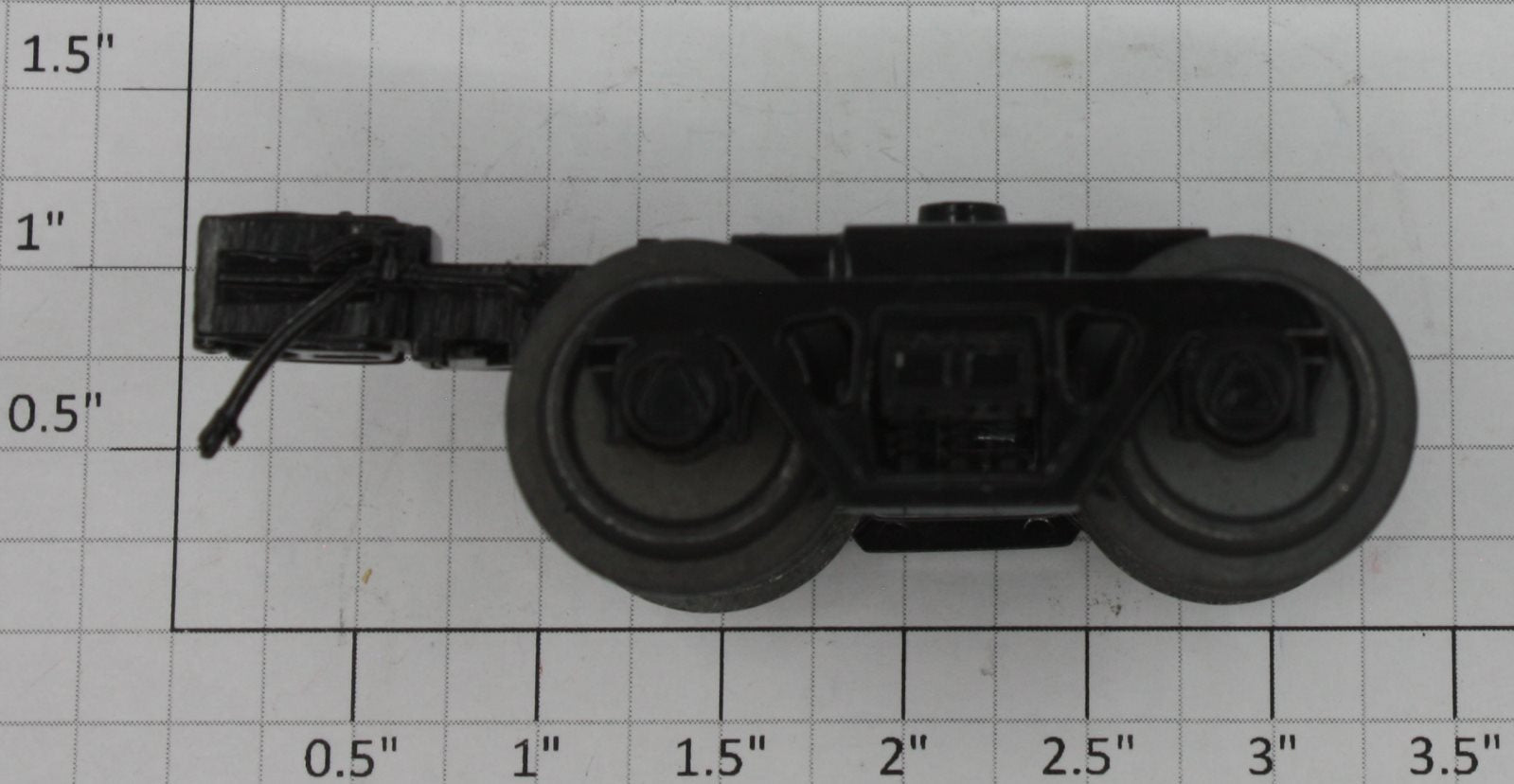 MTH 30-89004 Die-Cast Roller Bearing Freight Truck with Articulated Coupler