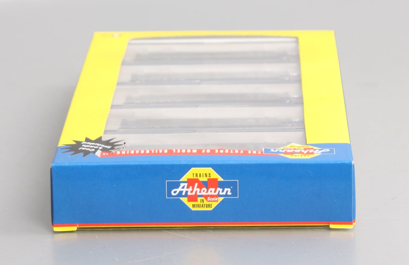 Athearn 11991 N Denver and Rio Grande Western 40' 3-Bay Ribbed Hopper #7 (5)