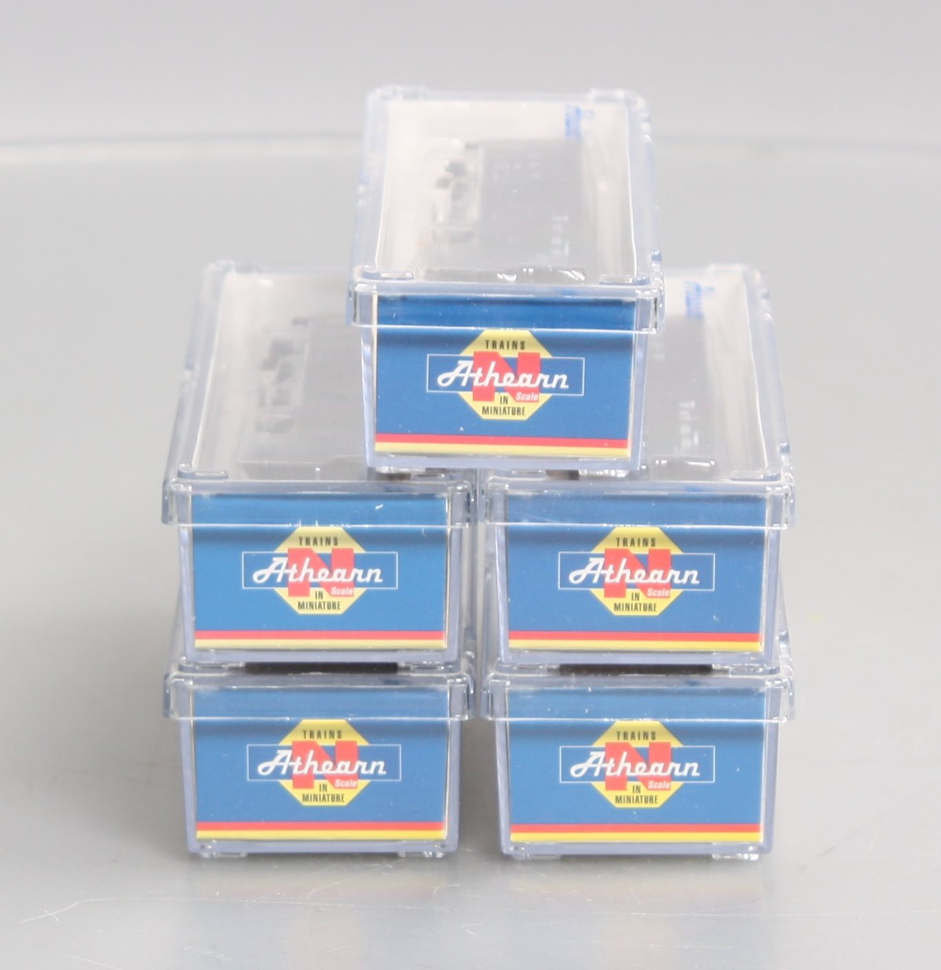 Athearn 11991 N Denver and Rio Grande Western 40' 3-Bay Ribbed Hopper #7 (5)
