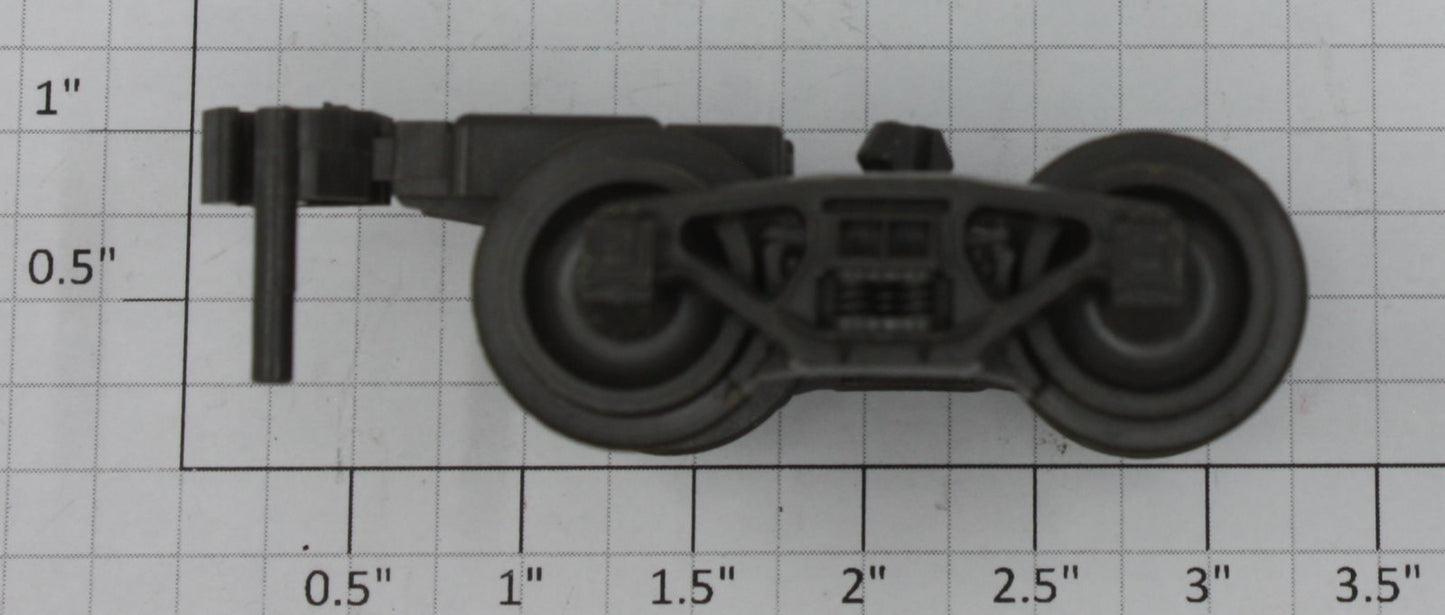 Atlas 5000-1C O Scale 2-Rail Plastic Bettendorf Freight Car Coupler Truck