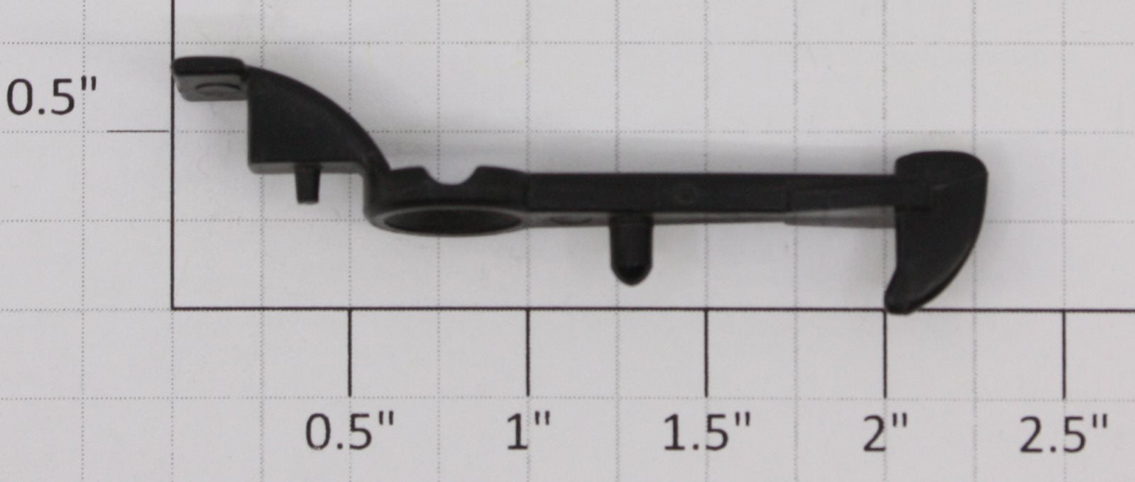 Lionel 85120-415 G Scale Black Hook Coupler