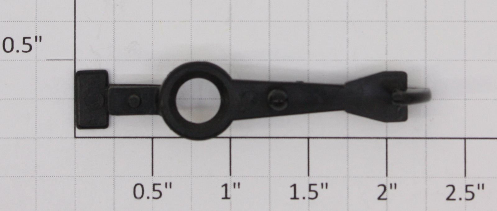 Lionel 85120-415 G Scale Black Hook Coupler