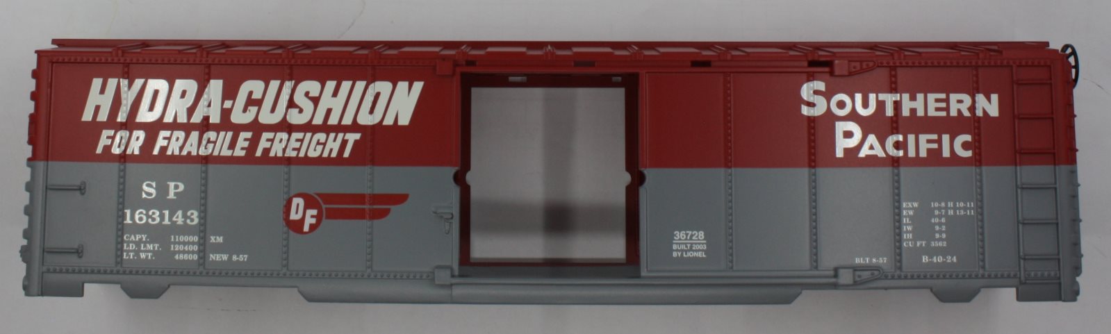 Lionel 36728-7 Southern Pacific Walking Brakeman Boxcar Shell