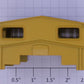 Lionel 19700-17 C&O Yellow / Blue Extended Vision Caboose Cupola