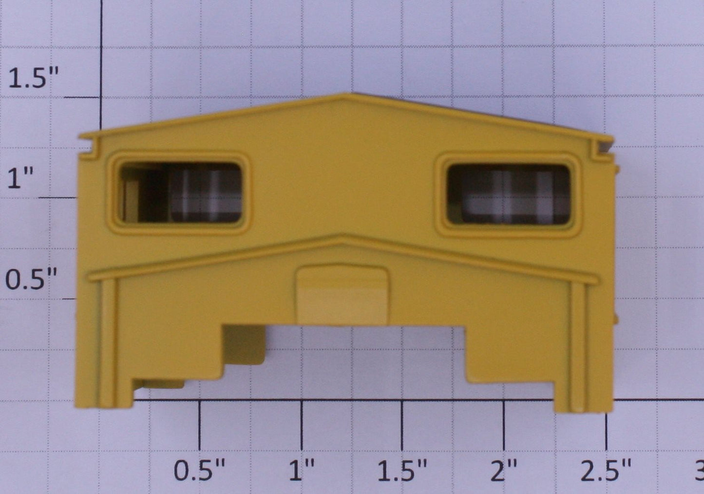 Lionel 19700-17 C&O Yellow / Blue Extended Vision Caboose Cupola