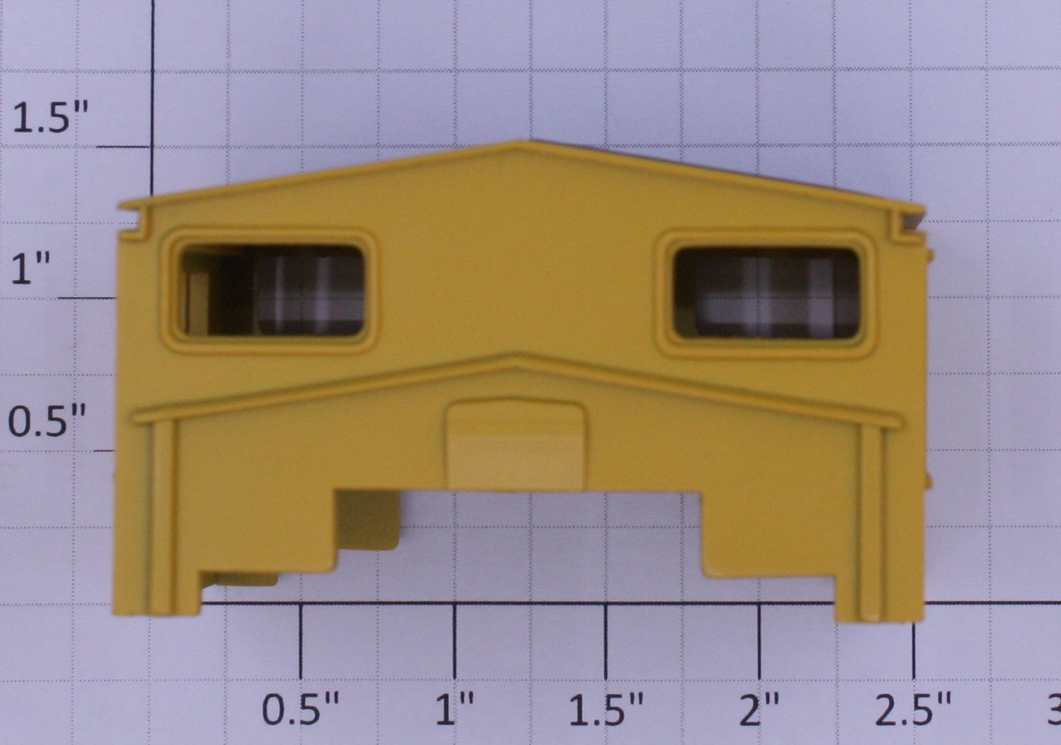 Lionel 19700-17 C&O Yellow / Blue Extended Vision Caboose Cupola