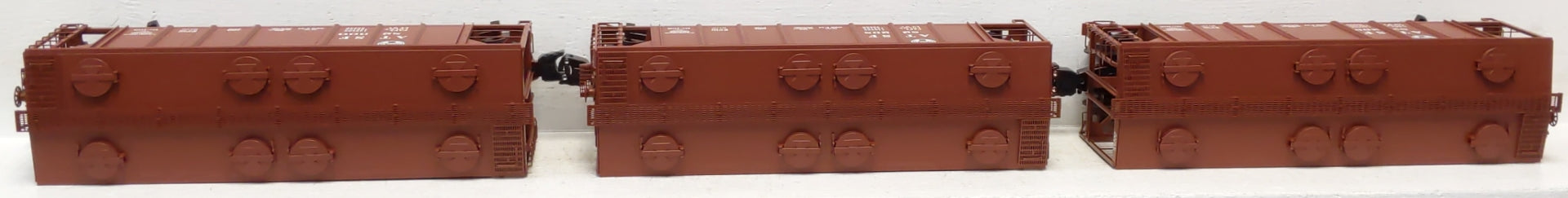 Lionel 6-11878 O Gauge Santa Fe PS-2 2-Bay Covered Hopper (Set of 3)