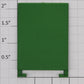 Lionel 6234-14 Burlington Northern 2-Panel Green Box Car Door with Guides