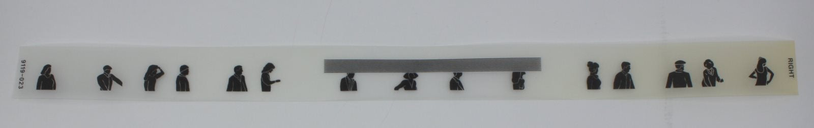 Lionel 19119-23 Right Hand Vista Dome Window Strip