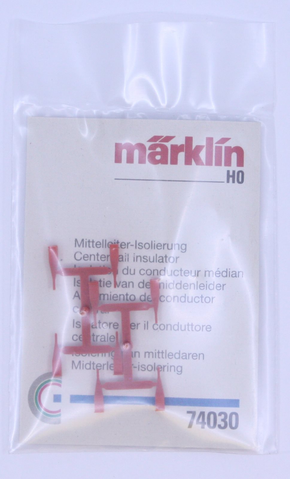 Marklin 74030 HO Scale Center Rail Insulators (Pack of 8)