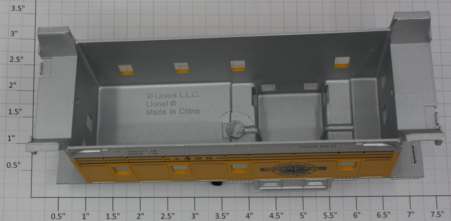 Lionel 29710-7 Rio Grande Caboose Shell #6657