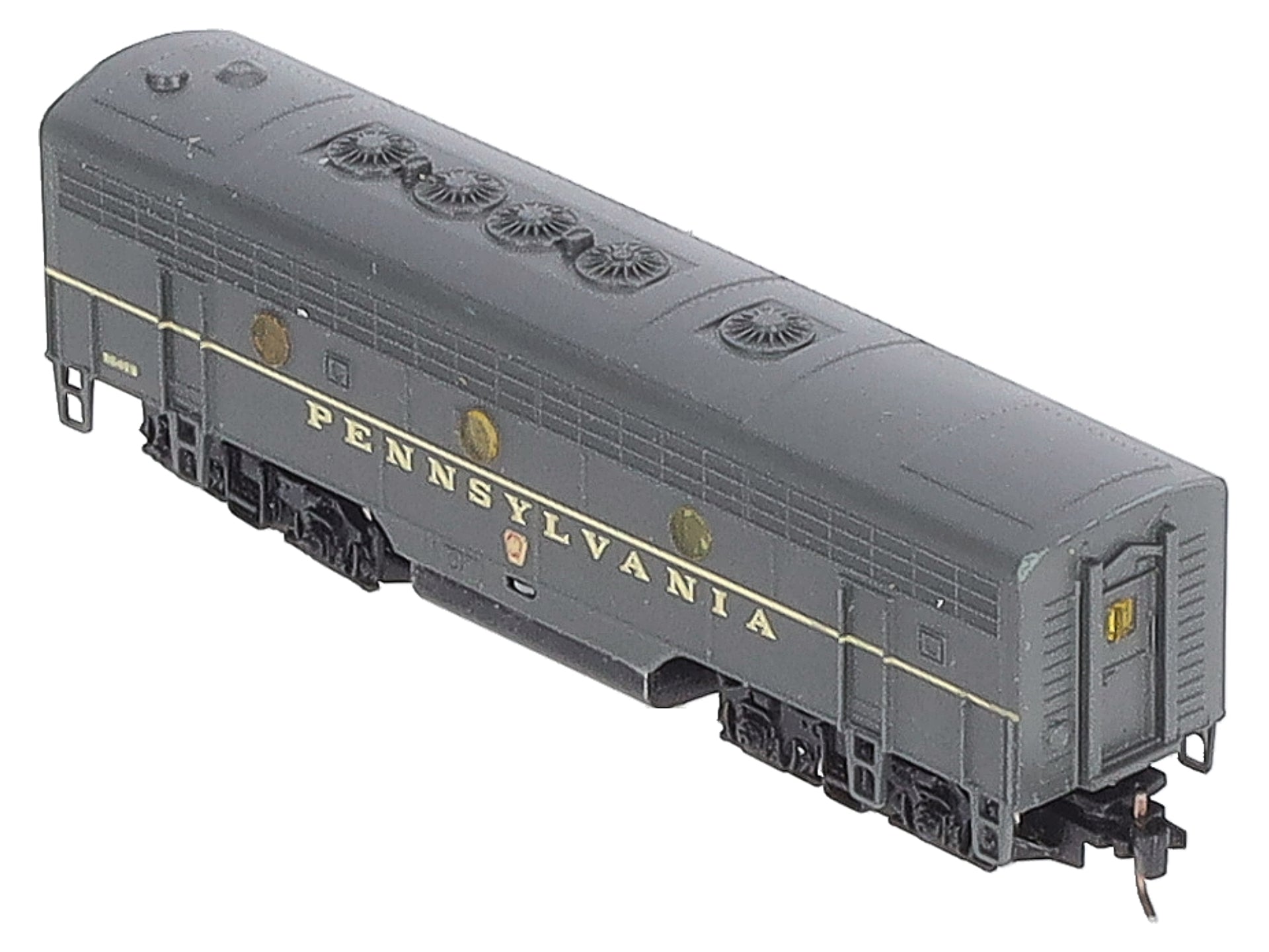 MicroTrains 98002090 Z Scale Pennsylvania Powered F7 B-Unit Locomotive