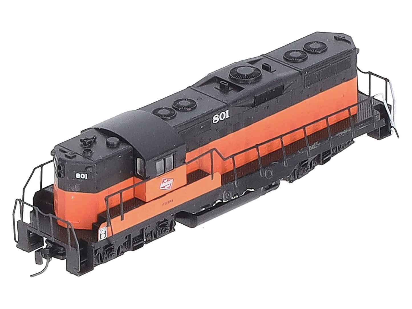 Micro-Trains 98201042 Z Scale MILW GP9 Powered Locomotive #801